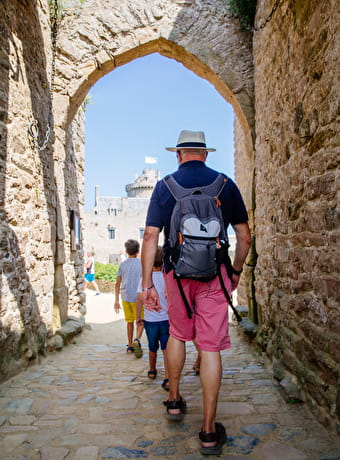 entrance to the fort latte family from behind