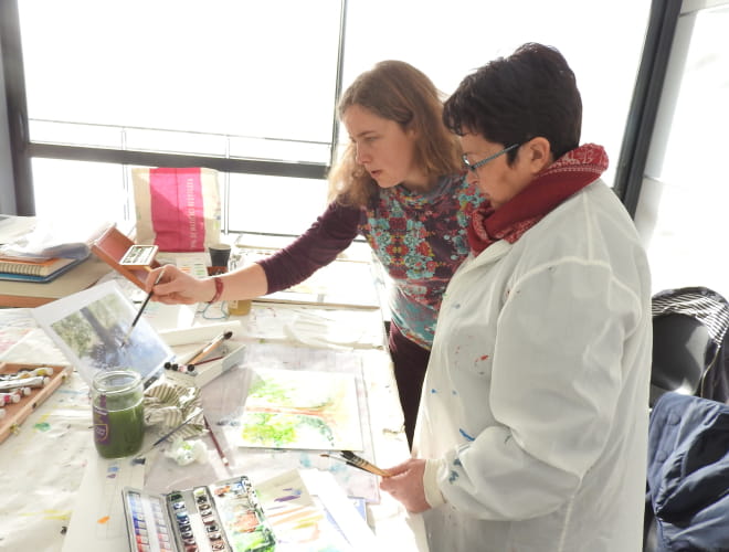 Atelier Aquarelle animé par Fanny Dreveau